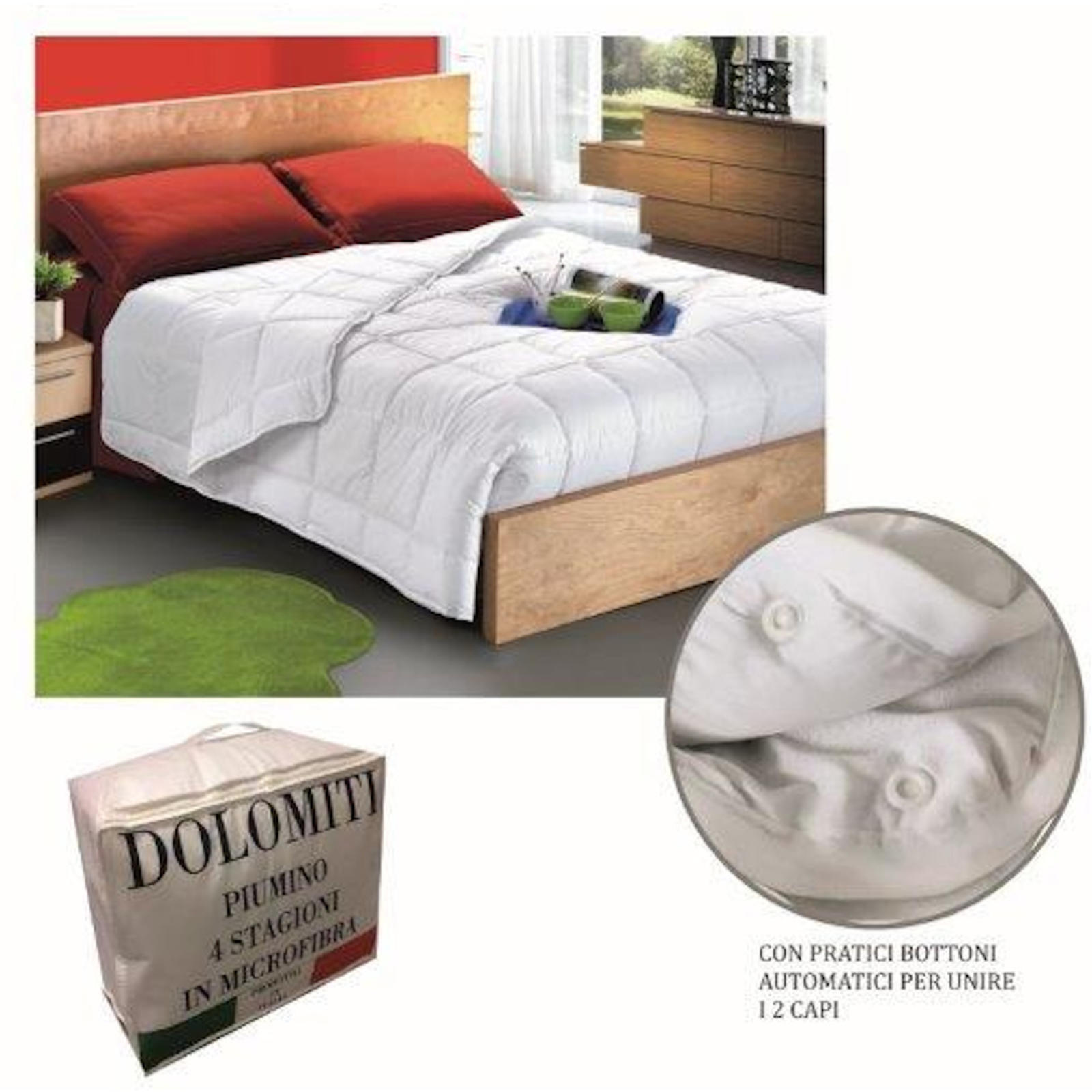 DOWN COMFORTER FULL DOLOMITES 4 STAG 200X250 Tellini S.r.l. Wholesale Clothing